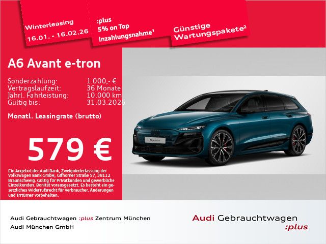 Audi A6 e-tron 11.381 km 70.439 &euro; Eching 85386