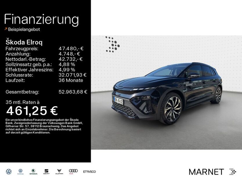 Skoda Elroq 5.500 km 47.480 € Heidenheim an der Brenz 89520