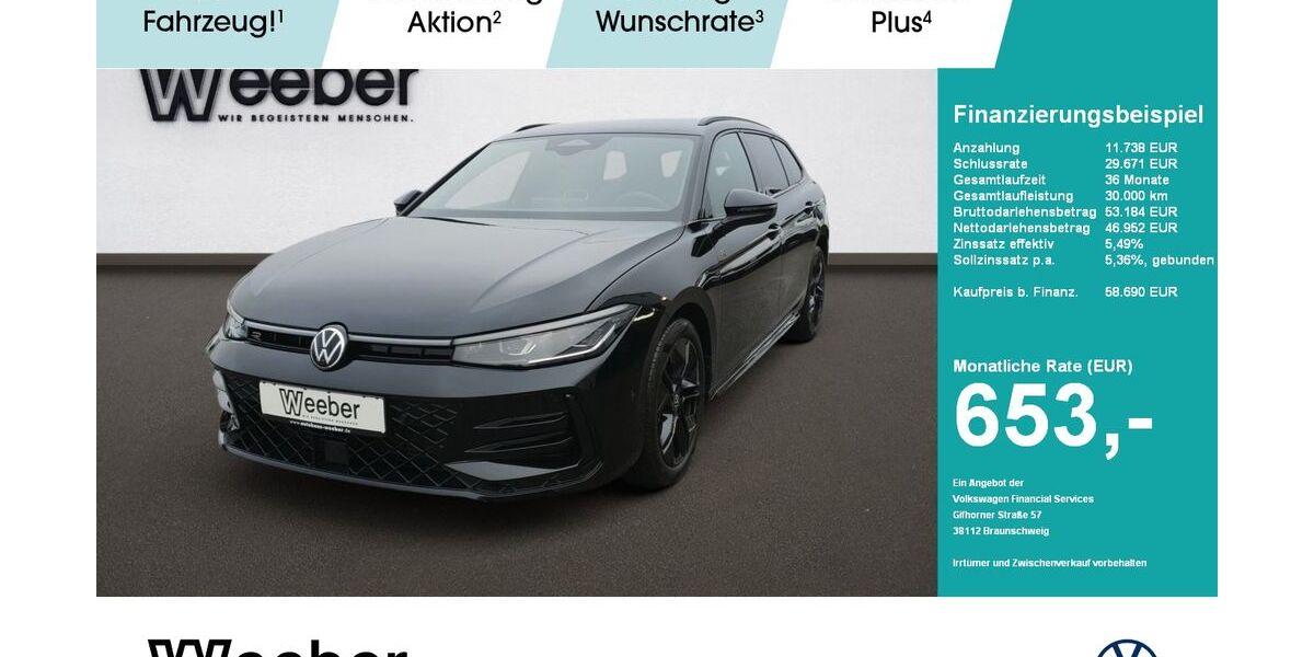 VW Passat 1.015 km 52.890 &euro; Calw 75365