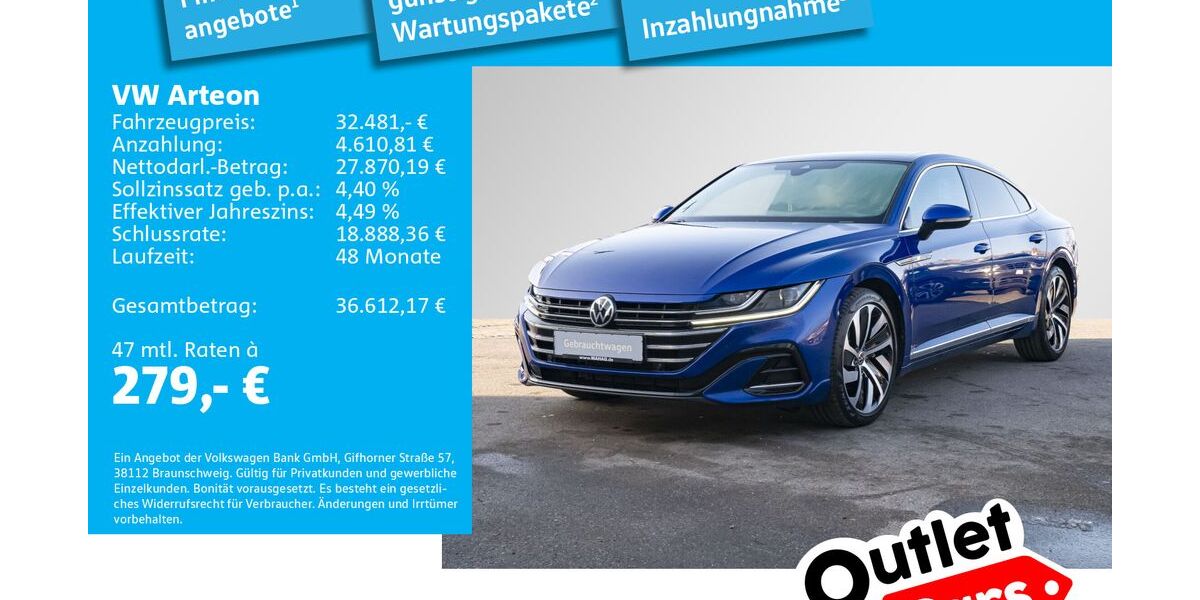 VW Arteon 64.866 km 32.481 &euro; Dachau 85221