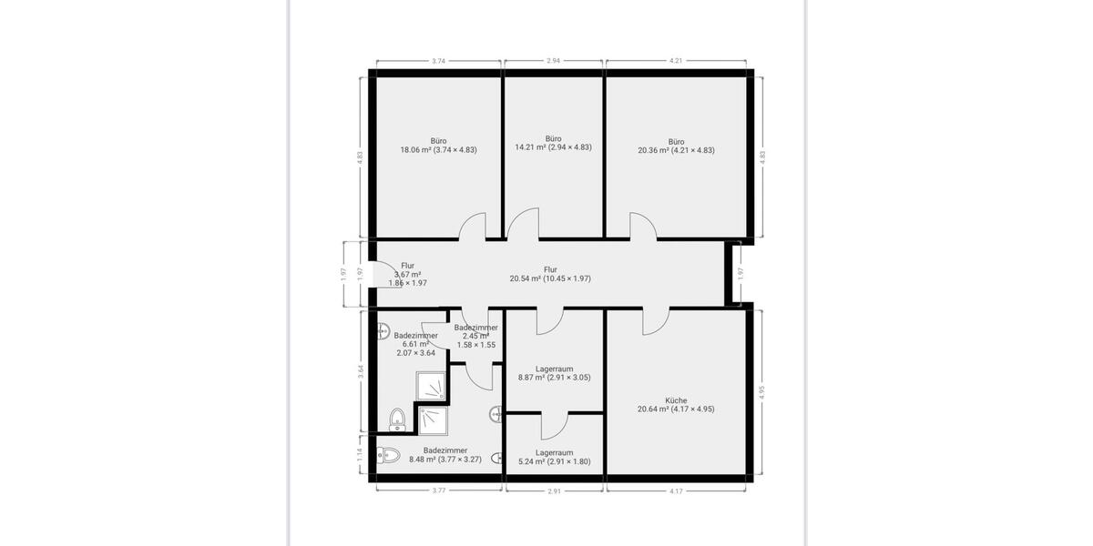 Büro zu vermieten! zimmer