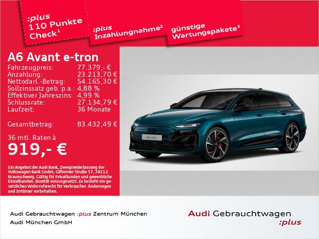 Audi A6 e-tron 14.845 km 77.379 &euro; Eching 85386