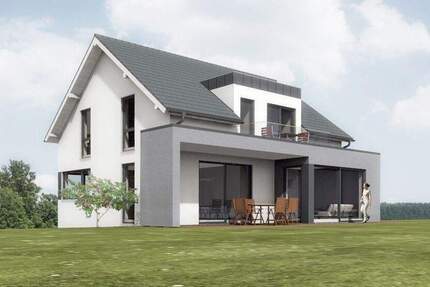 Architektenhaus von Visio Planhaus in Fell Fastrau inklusive GarageKeller 5 zimmer