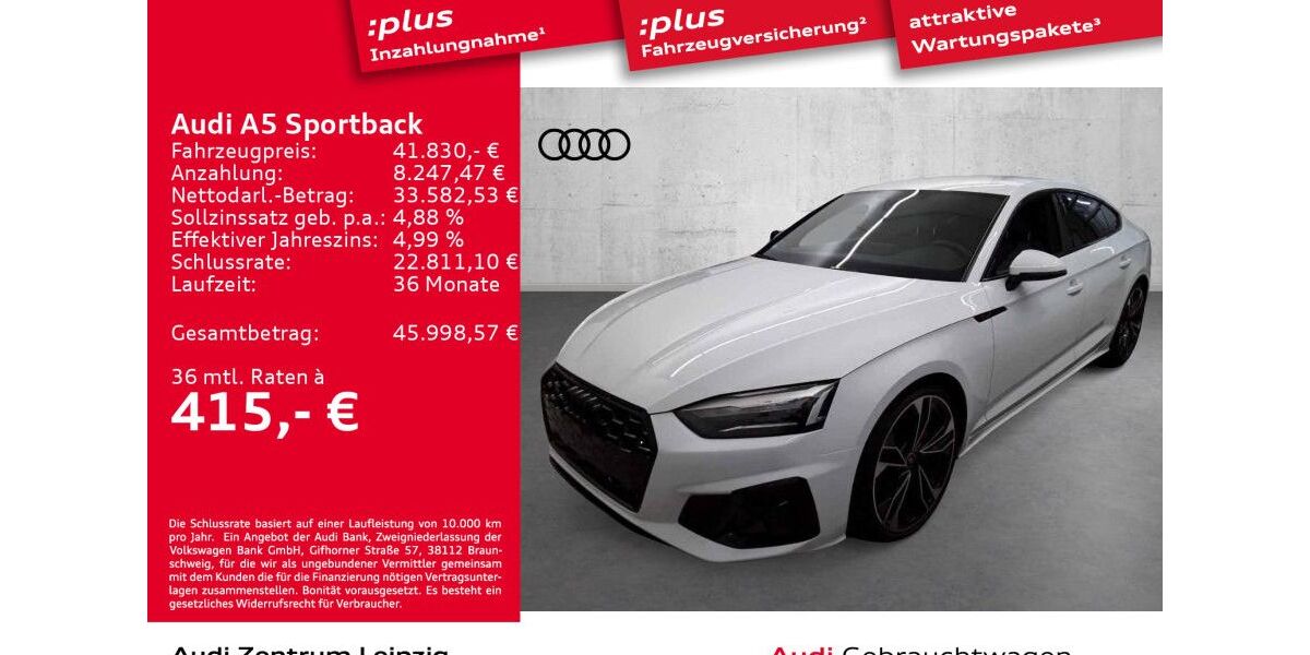 Audi A5 32.038 km 41.830 &euro; Leipzig 04129