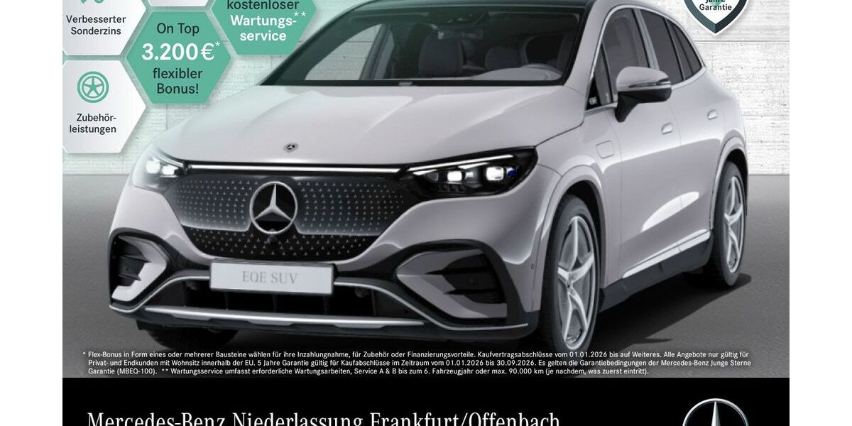 Mercedes-Benz EQE SUV 17.804 km 81.890 &euro; Frankfurt 60599