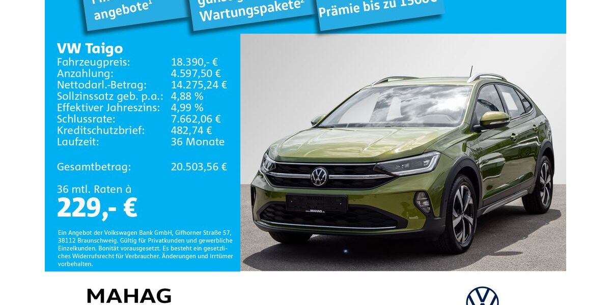 VW Taigo 41.541 km 18.390 &euro; München 81825