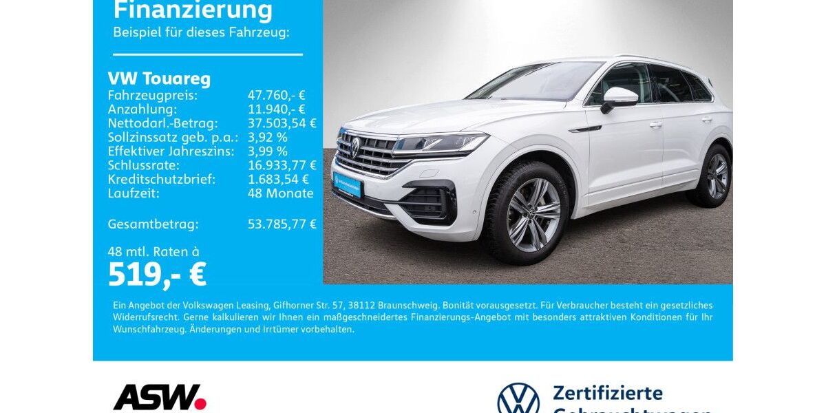 VW Touareg 52.800 km 46.390 &euro; Neckarsulm 74172