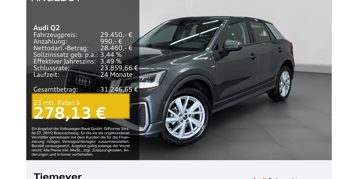 Audi Q2 22.558 km 28.870 &euro; Bochum 44809