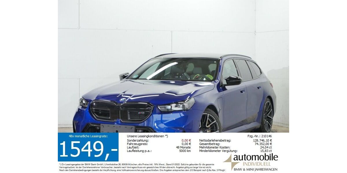 BMW M5 14.100 km 126.640 &euro; Paderborn 33100
