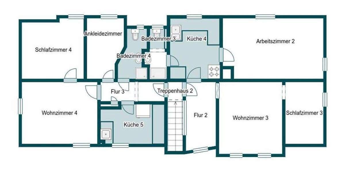 Mehrfamilienhaus, Wohnhaus Stuttgart Heumaden - 9 Zimmer, 398.000&euro; | Angebot:25401806