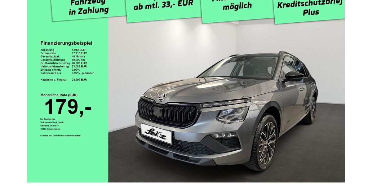 Skoda Kamiq 27.320 km 24.899 &euro; Kempten 87439