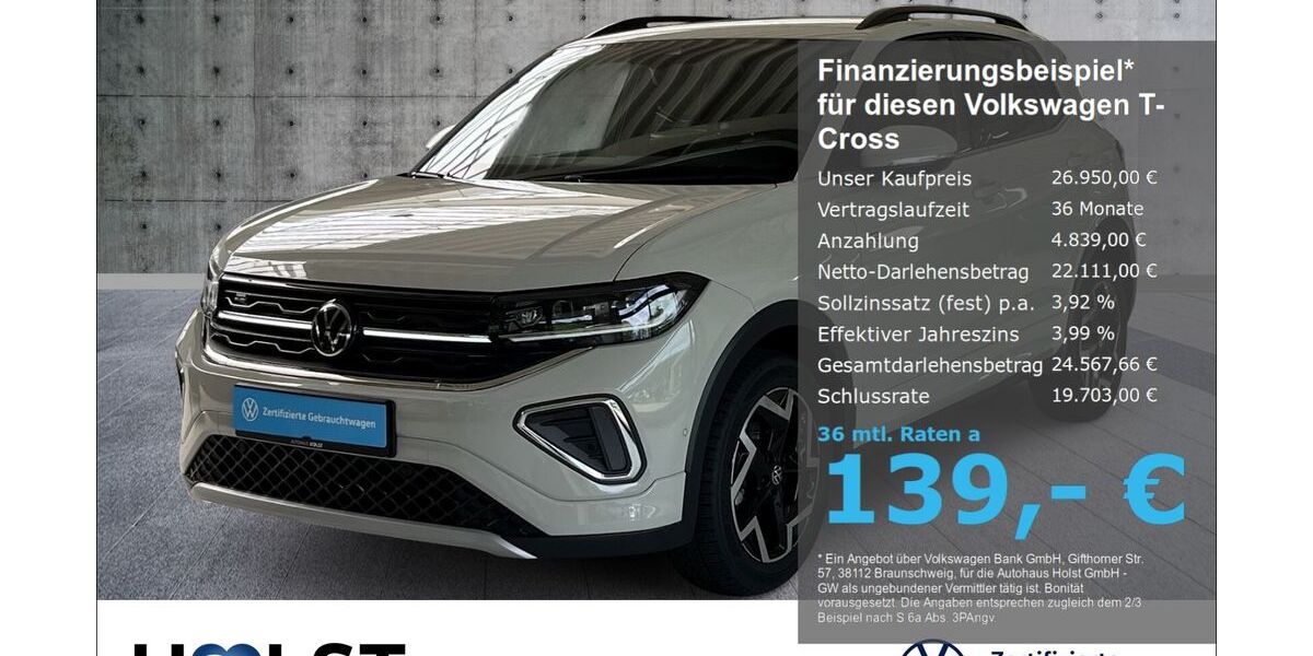 VW T-Cross 12.011 km 26.950 &euro; Scheeßel 27383