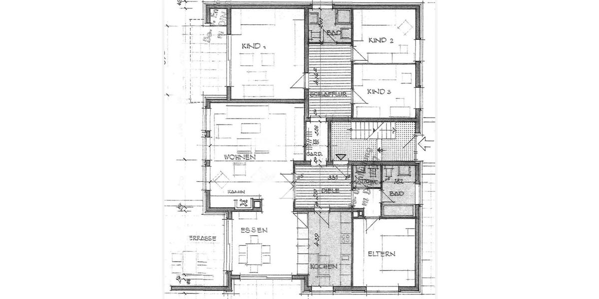 Erdgeschoßwohnung Bad Driburg - 6 Zimmer, 150 m&sup2;, 1.425&euro; | Angebot:26349018