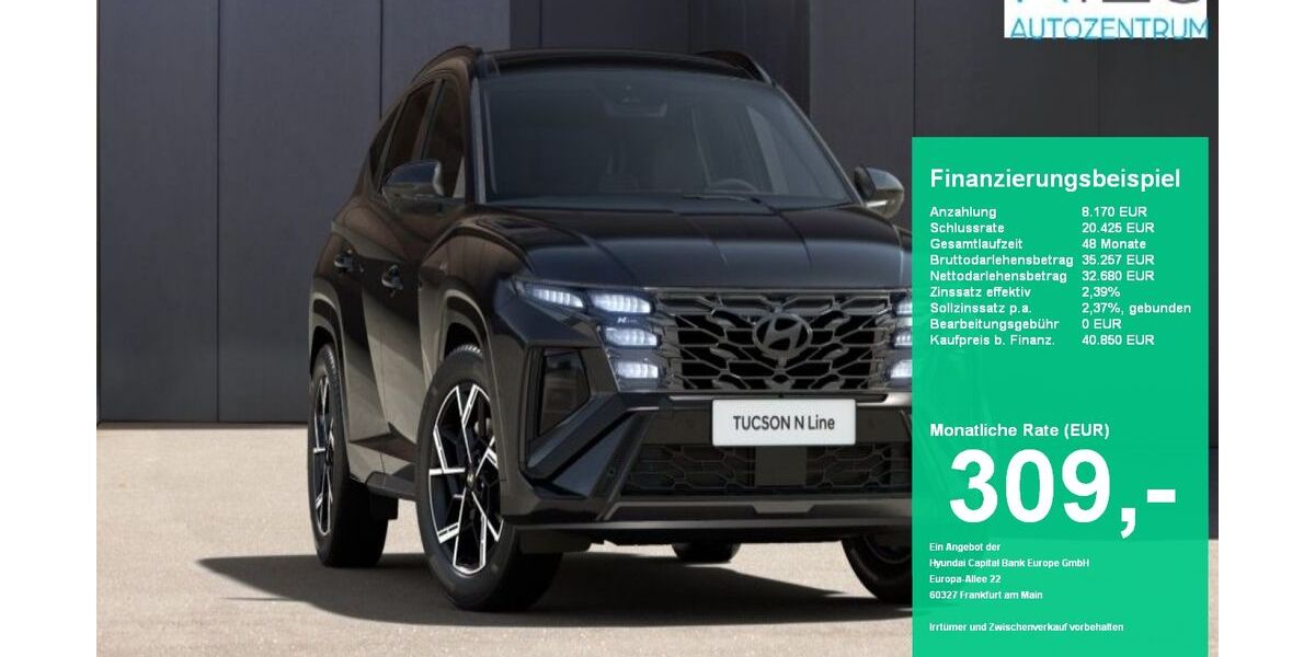 Hyundai TUCSON 2.287 km 40.850 &euro; Bad Soden-Salmünster 63628