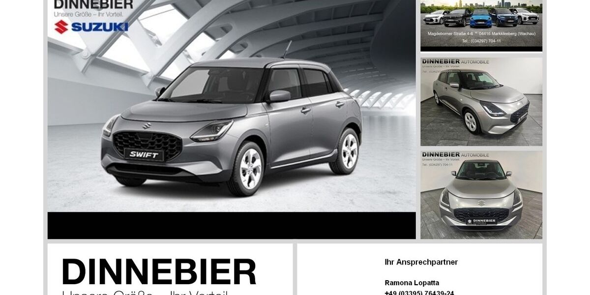 Suzuki Swift 4.000 km 17.590 &euro; Pritzwalk 16928