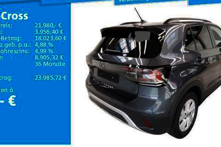 VW T-Cross 6.283 km 21.980 &euro; Hanau 63452