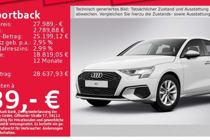 Audi A3 63.884 km 27.471 € München 80935