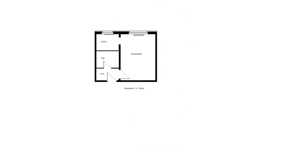 Etagenwohnung Binz - 1 Zimmer, 26 m&sup2;, 160&euro; | Angebot:25306655