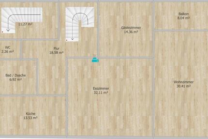 Großzügige 6-Zimmer-Maisonette – Erstbezug nach Sanierung 6 zimmer
