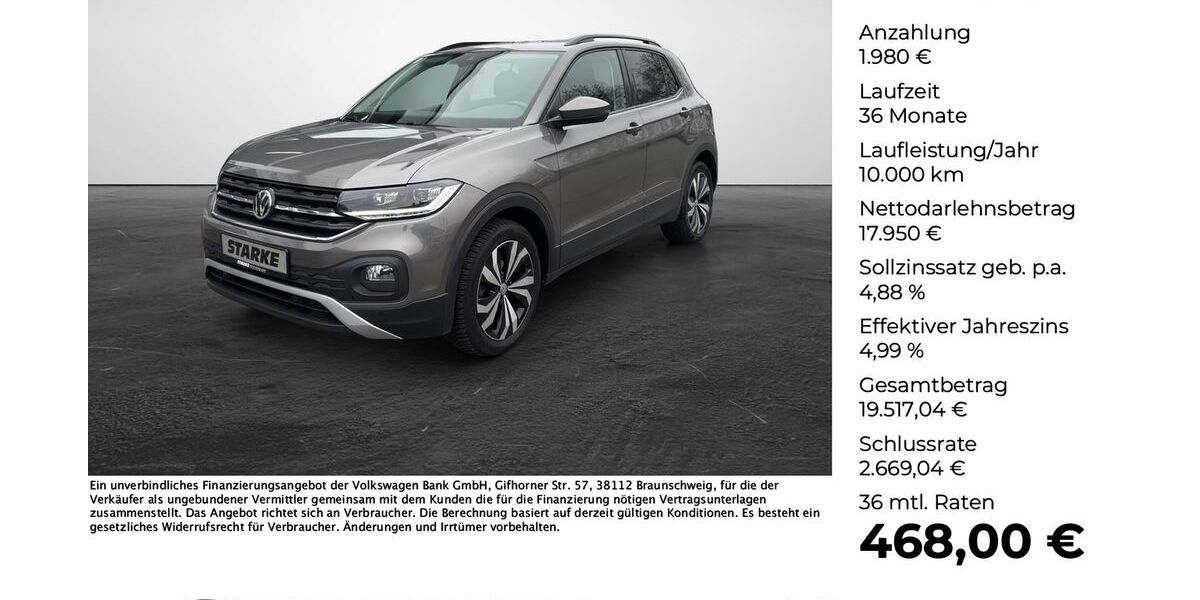 VW T-Cross 53.246 km 19.930 &euro; Osnabrück 49078