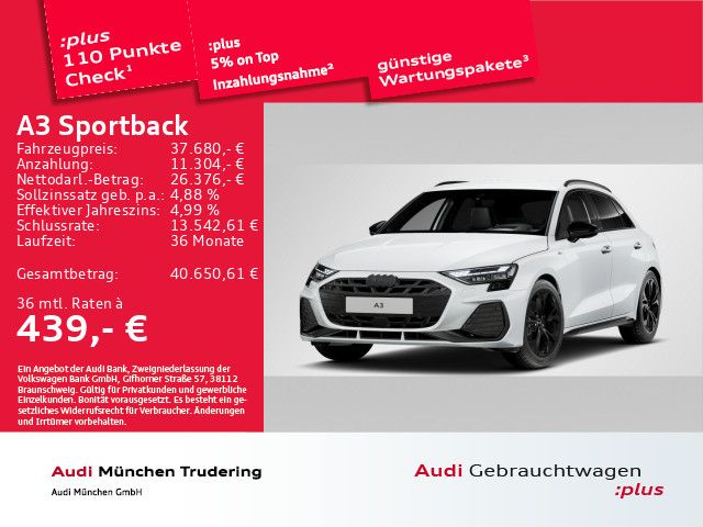 Audi A3 3.990 km 37.680 &euro; München 81825