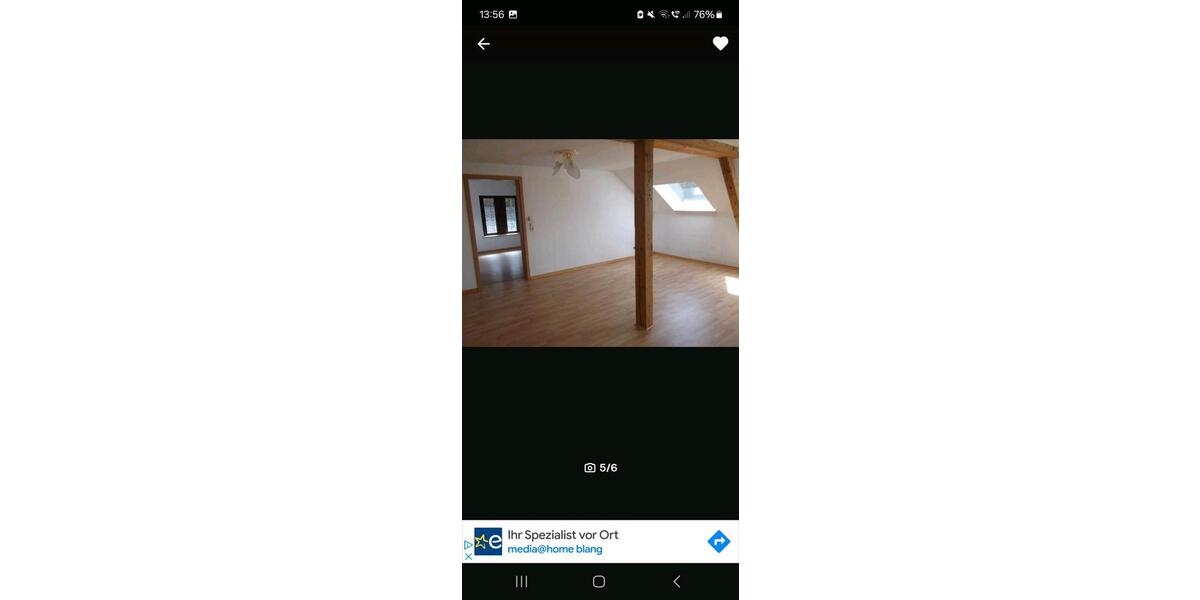 Dachgeschoßwohnung Trier West-Pallien - 1 Zimmer, 80 m&sup2;, 620&euro; | Angebot:26413024