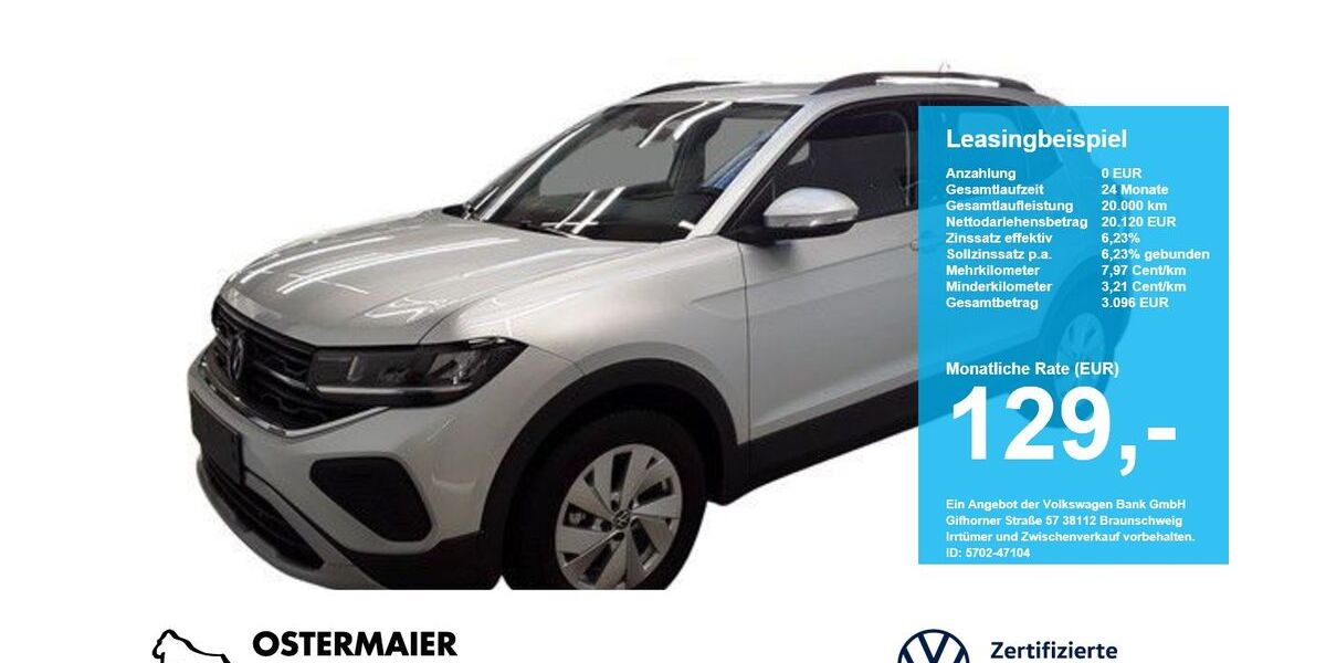 VW T-Cross 9.190 km 20.120 &euro; Vilsbiburg 84137
