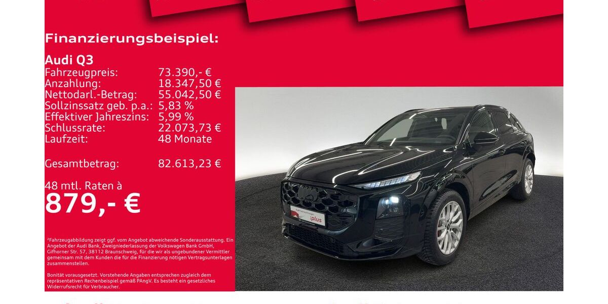 Audi Q3 9.999 km 73.390 &euro; Hannover 30179