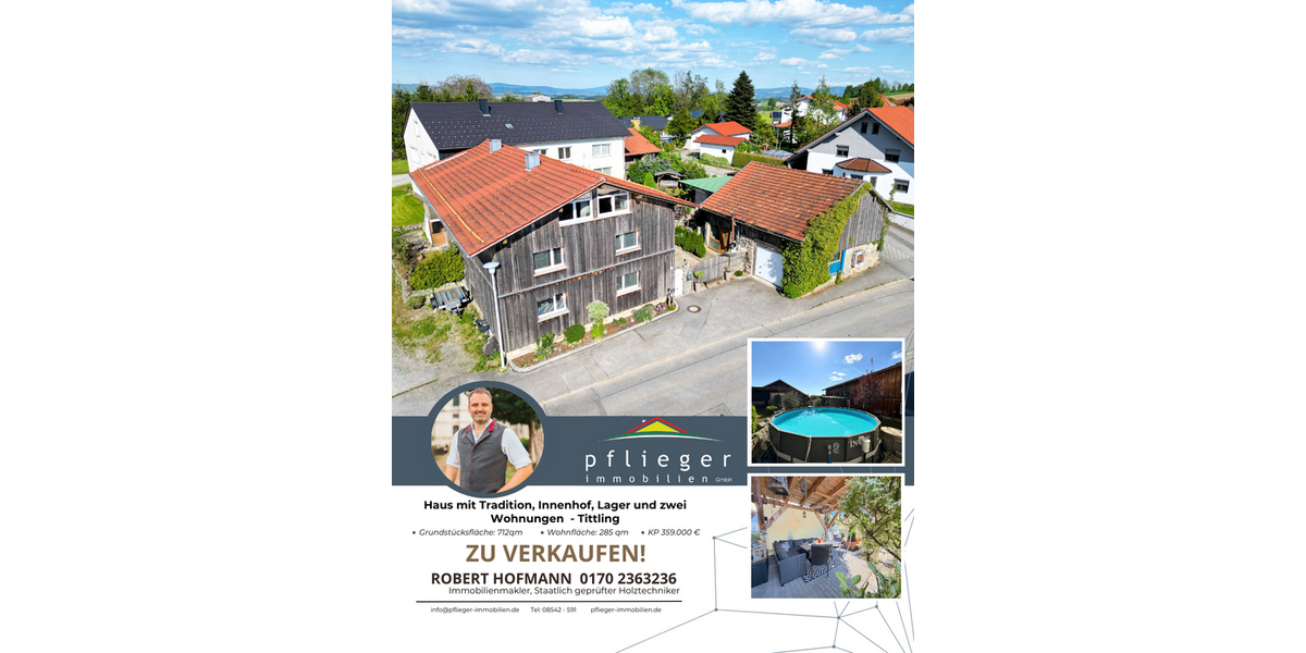 Haus zum Kaufen in Tittling 359.000 € 285 m² 12 zimmer