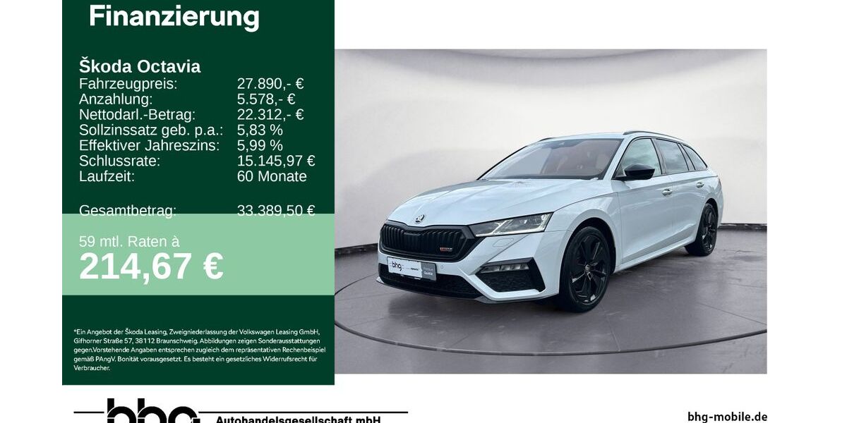 Skoda Octavia 91.505 km 27.890 &euro; Balingen 72336