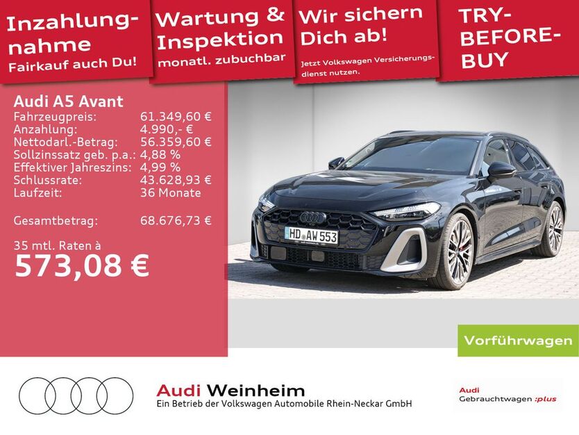 Audi A5 17.900 km 57.990 € Weinheim 69469