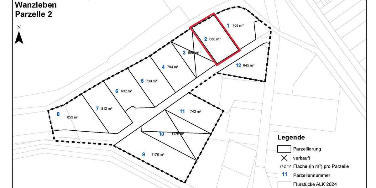 Grundstück zu verkaufen in Wanzleben-Börde 109.760 € 686 m² zimmer