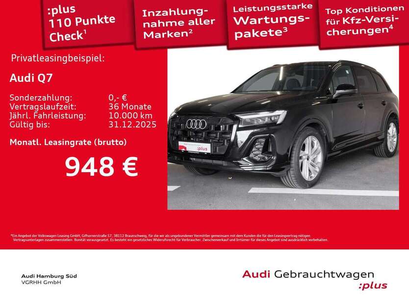 Audi Q7 19.971 km 75.661 € Hamburg 20537