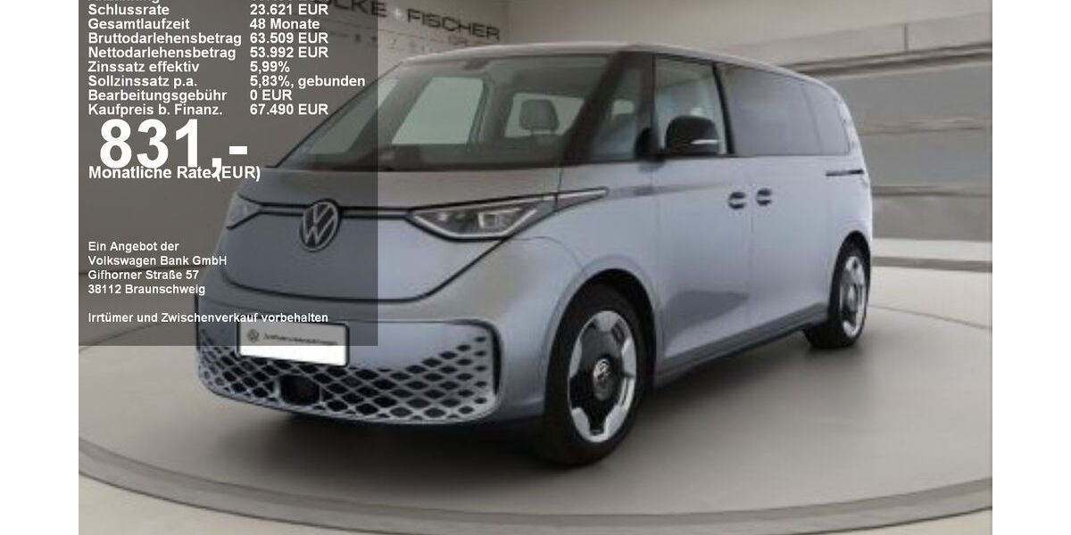 VW ID. Buzz 16.769 km 66.609 &euro; Krefeld 47805