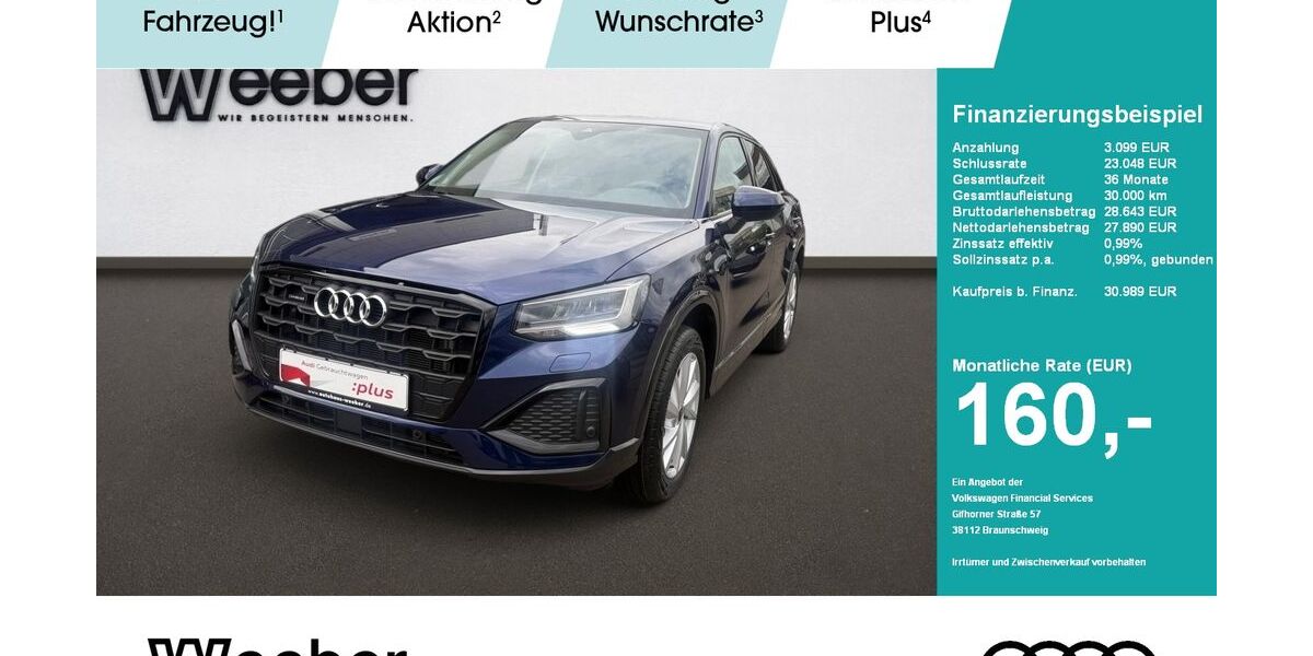 Audi Q2 21.496 km 28.990 &euro; Weil der Stadt 71263