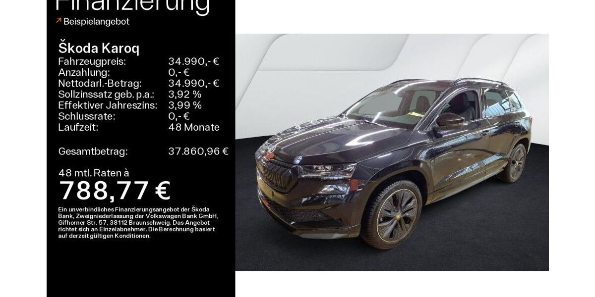 Skoda Karoq 24.600 km 34.990 &euro; Schweinfurt 97424