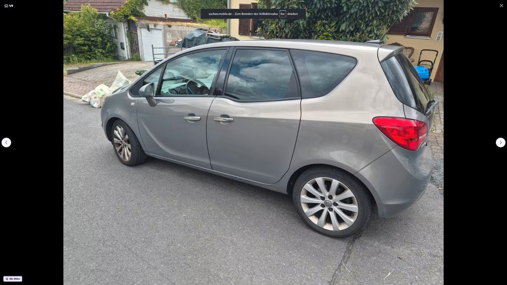 Opel Meriva 135.000 km 4.900 &euro; Ober Ramstadt 64372