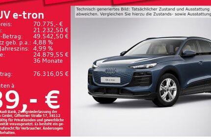 Audi Q6 e-tron 20.251 km 68.856 &euro; München 80935