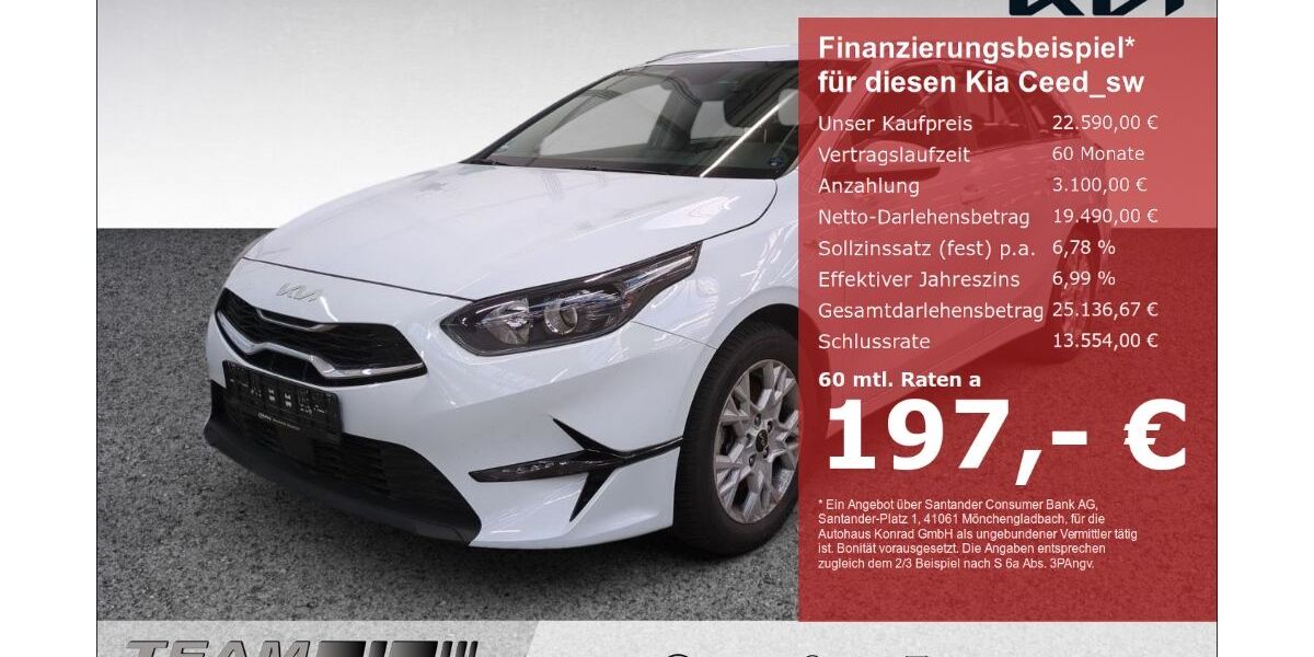 Kia ceed Sportswagon 16.626 km 22.590 &euro; Halberstadt 38820