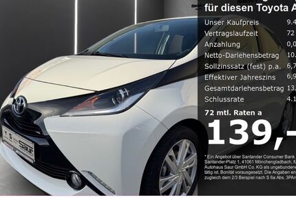 Toyota Aygo (X) 12.490 km 9.480 &euro; Ulm 89077