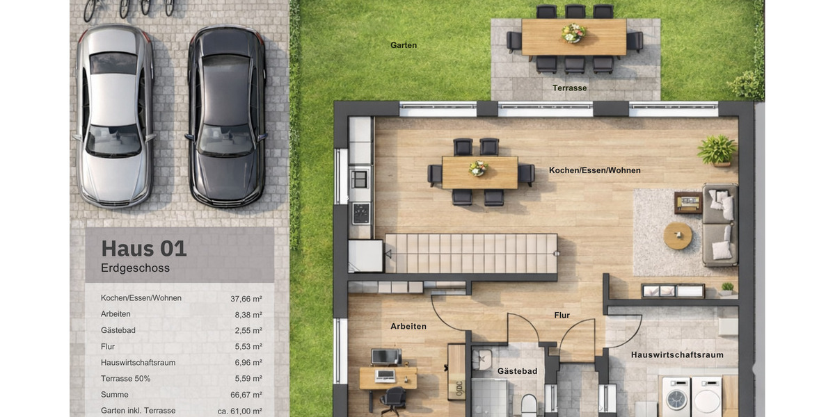 Doppelhaushälfte Leipzig Altlindenau - 5 Zimmer, 136 m&sup2;, 856.000&euro; | Angebot:26189827