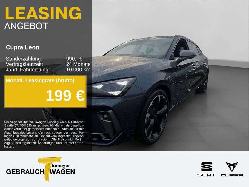 Cupra Leon 16.891 km 30.490 € Recklinghausen 45663