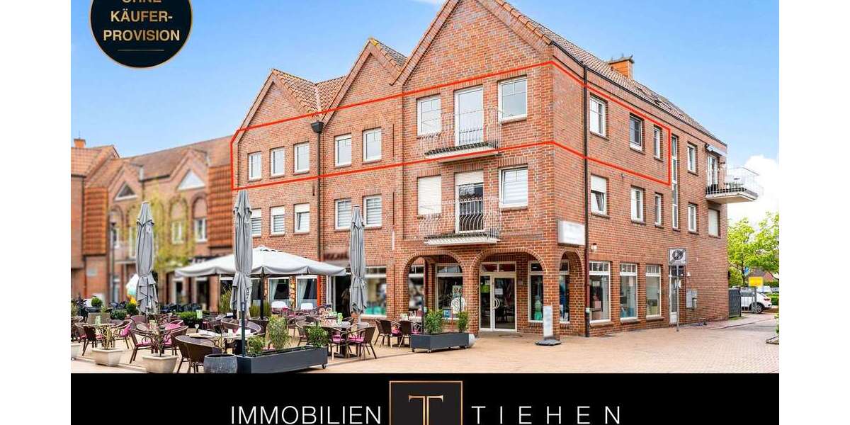 Etagenwohnung Haren - 4 Zimmer, 126 m&sup2;, 299.000&euro; | Angebot:26375648