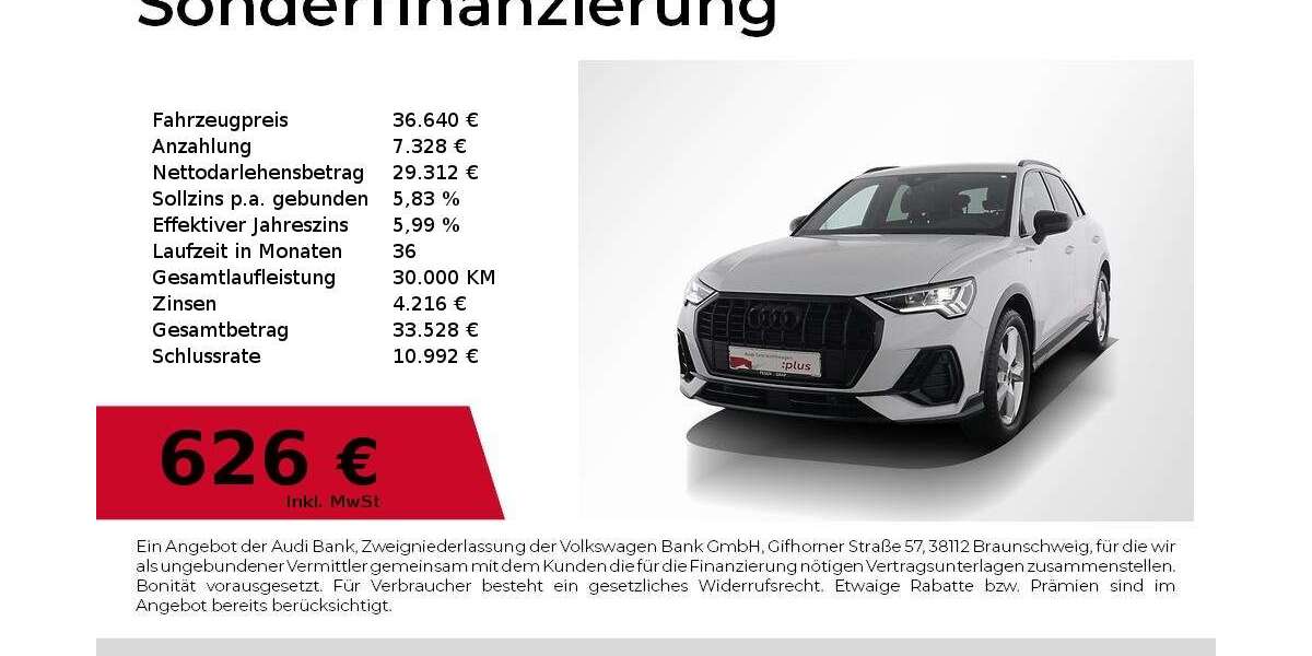 Audi Q3 9.050 km 36.640 &euro; Nürnberg 90441