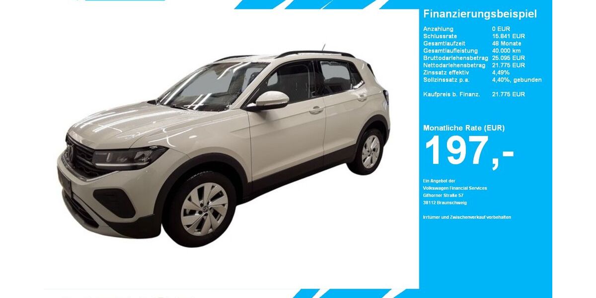 VW T-Cross 3.886 km 21.775 &euro; Gütersloh 33334