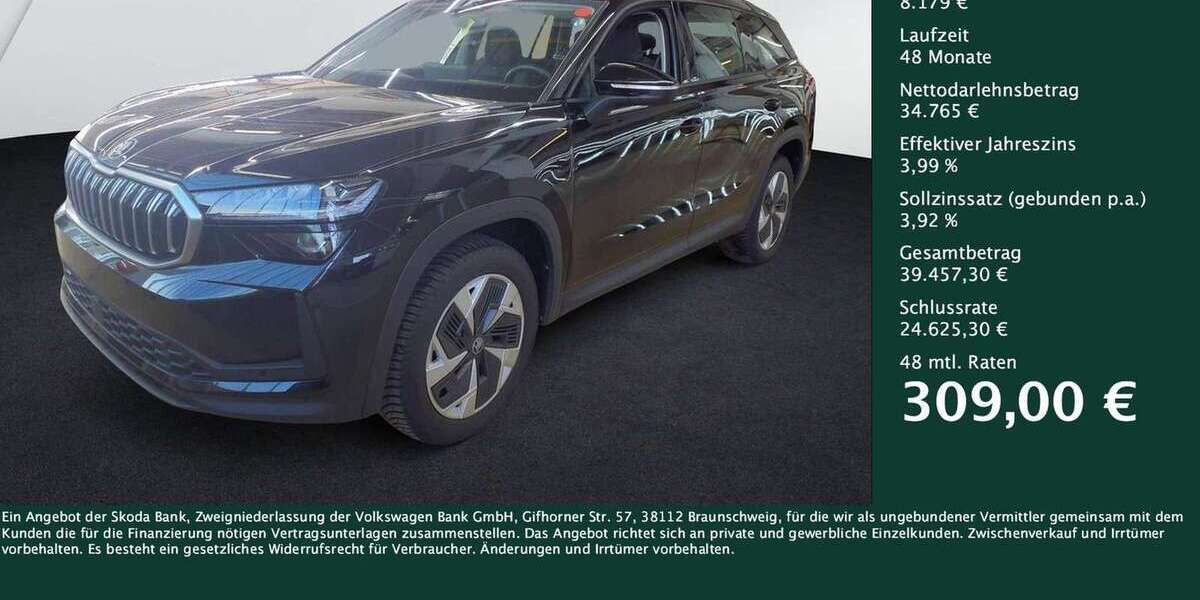 Skoda Kodiaq 12.271 km 42.944 &euro; Dortmund 44269