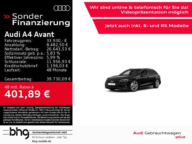 Audi A4 60.971 km 33.430 &euro; Freiburg 79115