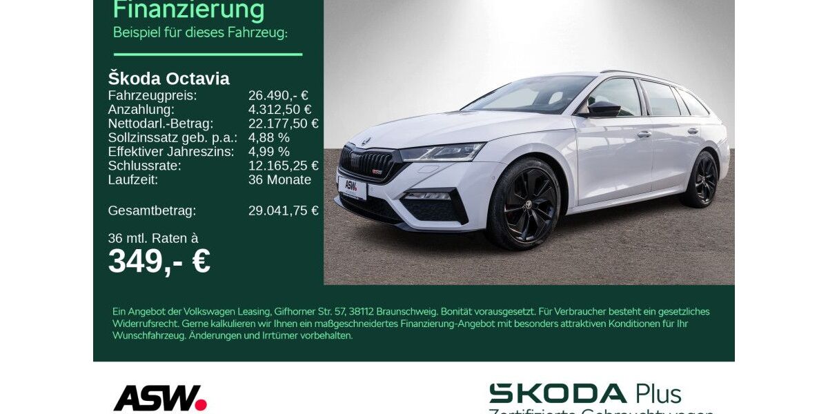 Skoda Octavia 96.500 km 26.490 &euro; Weinsberg 74189