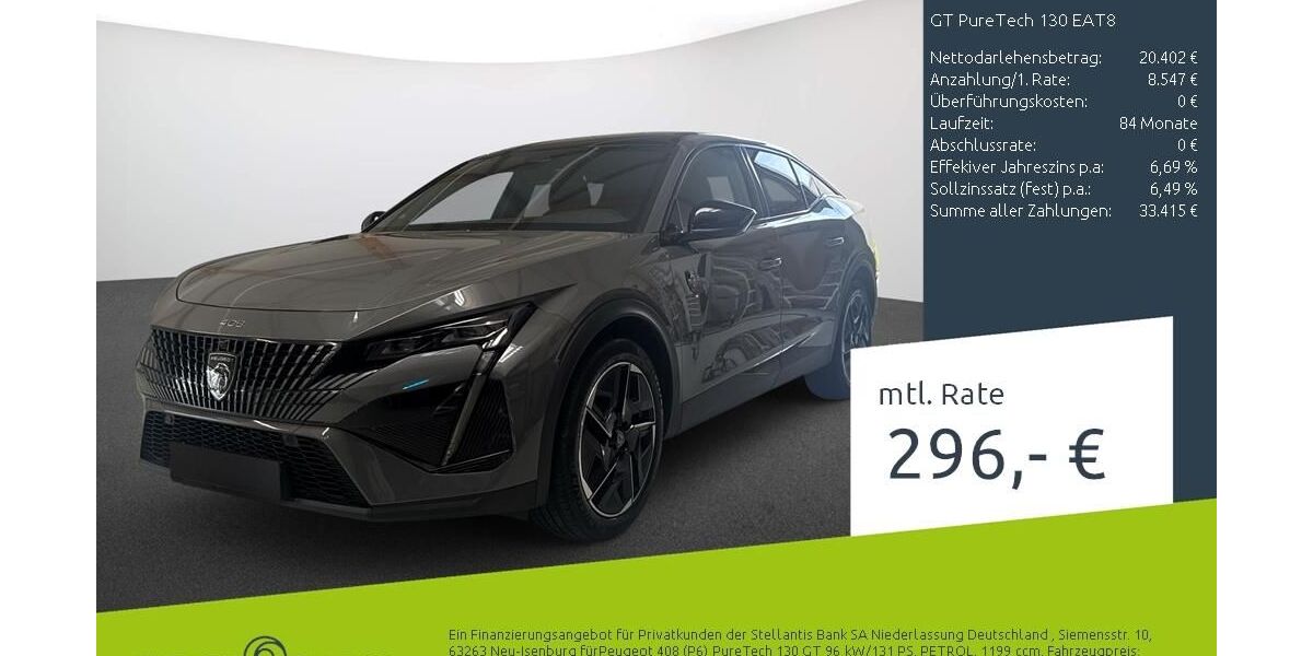 Peugeot 408 39.016 km 28.949 &euro; Dülmen 48249