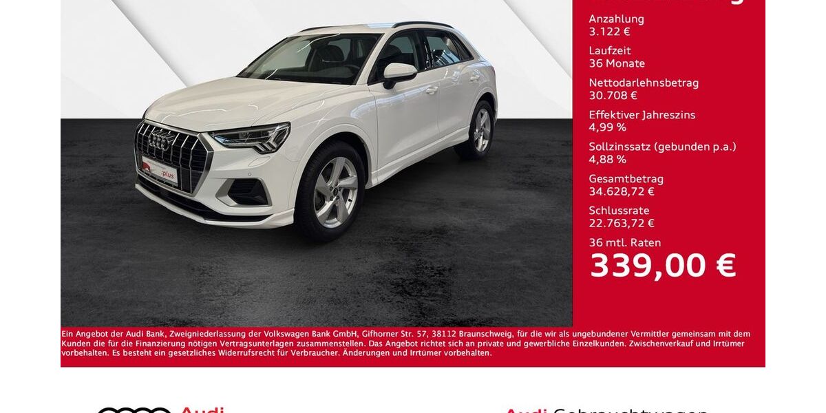 Audi Q3 35.000 km 33.230 &euro; Giessen 35394